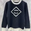 2023 Gelişmiş Versiyon Kadın Sweaters Fransa Modaya Giyim C Mektup Grafik Nakış Moda Yuvarlak Boyun Koç Kanalı Hoodie Lüks Markalar Sweater Tees01