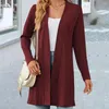 Women's Jackets Women Solid Color Coat Long Sleeve Ladies Breathable Soft Coats For Spring Fall Loose Fit
