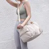 Bolsas al aire libre Bolsa de gimnasio para mujeres con compartimento para zapatos Bolso grande de yoga ligero y duradero 230907