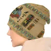Czapki czapki/czaszki egipskie anubis maska ​​czapki kapelusz dzianina mężczyzn mężczyzn kobiety jesienne zima ciepłe etniczne Egipt hieroglify czaszki czapki x0907