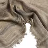 Scarves European and American Winter Men Scarf Cotton Linen Yarn-dyed Striped Men's Scarves Tassel Long Shawl Bufanda Male Accessories 230907