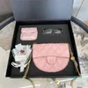 Designer Bag Set Box Classic Fashion Perfect Shoulder Messenger Tote Chain Bag Multifunktionell väska Travel