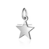 Pendant Necklaces Star Diy Necklace Stainless Steel Fashion Jewelry Accessories Without Chain Drop Delivery Pendants Dhgarden Dhbkc