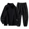 Men's Tracksuits Mens Fashion Clothing Trends Warm Casual Tracksuit Men Sweatsuits and Pants 2 Piece Sets Comfort Fleece Mens Joggers Set Ropa 230907