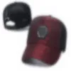 hurtowa nowa czapka kulowa męska designer baseballowy luksusowe czapki unisex regulowane czapki uliczne dopasowane mody sportowe hafty haftowe litera snapback
