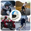 Casques de moto Vintage Thermique avec processus anti-buée Double miroir extérieur pour le patinage et le vélo de route