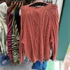 Real Pics Autumn and Winter Men's Sweater Knit Solid Color Top for Men