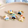 Backs Earrings Y2K Colorful Enamel Small Character For Women 1pc Cute Ear Cuff Clip On Korean Style Jewelry Gift