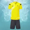 Altri articoli sportivi Shinestone maglia da calcio professionale da uomo uniforme da arbitro pantaloncini tailandesi set tute da calcio 230907