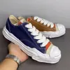 Upplös mmy skor duk skor lyxiga män kvinnor skor spetsar sneakers maison mihara yasuhiro skosnor ram