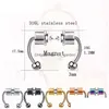 Party Favor Stainless Steel Nose Ring Fake Piercing Magnetic Rings Men And Qomen Fashion Jewelry Drop Delivery Home Garden F Dhgarden Dhgz7