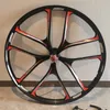 Bike Wheels 26Inch 27.5Inch Wheel Cassette Mountain Magnesium Alloy 10 Spokes Wheelset Bicycle MTB Disc Brake Cycling Parts 8 9 10 230907