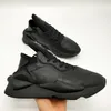 Dress Shoes Unisex Black Warrior Y3 Platform Men Shoes Running Sneakers Leather Women Shoes Casual Couple Cowhide Tennis Shoes 230907