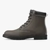 DIY Classic Boots Non-Slip Autumn Winter na brązowe serce wszechstronne, wygodne modne podwyższone, niestandardowe buty 9225