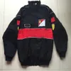 F1 Racing Car fans Kläder Europeisk och amerikansk stiljacka Cotton Autumn Winter Full Embroidered Motorcykel Ridin292w