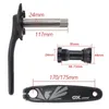 Bike Groupsets HASSNS GX Crankset Mountain Connecting Rods Mtb Cranks Arms For Bicycle Integrated Candle Pe 1 Crown 12 Speed 32 34 36 38T 230907