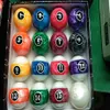 New Design Pool Table Billiard Ball Set 2 1 4 57 2MM 2 25 8 Ball Nine Billliard Accessories293E