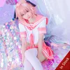 テーマコスチュームsbluucosplay Fate Apocrypha Rider Astolfo Cosplay for Men JK School Uniorm Sailor Suit Women Anime Halloween Costume 230907