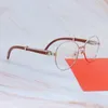 Ahşap gözlükler çerçeve moda yuvarlak gözlük ahşap şık moda gözlükleri lüks carter erkekler aşırı serin dekorasyon gözlükleri