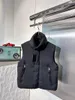 Manteau en duvet pour hommes, col montant, sans manches, veste de styliste, manteau unisexe, nouvelle collection automne/hiver 2023SS, XS-2XL