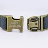 Dog Collars Leashes Personalized Dog ID Collar Customized Dogs Tag Collars With Metal Buckle Leather Padded for Small Medium Dogs Pitbull Buldog 230908