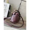 Avancerad axelväska 10a designer handväska kvinnors äkta läder napa cowhide klippt geometri väska skarvning handväska mode linjer crossbody stor kapacitet tote väska