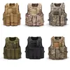 Men's Vests Men Tactical Unloading Airsoft Hunting Molle Vest Multifunction Military Soldier Combat Army Camo Shooting 230908