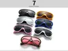 Sunglasses Luxury Oversized Frame One-piece Toad Glasses Hip Hop Street Photo T230908