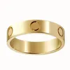 Pierścień złotej stali nierdzewnej unisex love para pierścionki mężczyzn designerka śrubowa 3cz kamienie pierścienie biżuteria dla miłośników dam