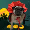 Costumes de chat Halloween, cape de Vampire mignonne, Costume de citrouille pour animaux de compagnie, robe de jeu de rôle, accessoires pour chiot et chaton