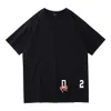 Agasalho Flamengo Asian Streetwear Back to the FutureTシャツBluetoothパターンカジュアルクライミングミドル学生マウンテンスリーブラウンド