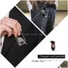 Party Favor Black Alcohol Tester Keychains Portable LED Electronic Display Backlight Digital Detector Keyring Drop Delivery DHGARDEN DHWSB