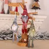 Décorations de Noël Gnome sans visage Santa Doll Arbre de Noël suspendu Ornement Décoration pour la maison Pendentif Cadeaux Ornements Fournitures de fête 230907