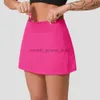 Saias Lu mulheres yoga tênis ritmo rival saia plissada roupas de ginástica mulheres designer roupas ao ar livre esporte correndo fitness calças de golfe shorts esportes volta cintura l230908