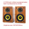 Портативный Sers 120 Вт High Power High Fidelity Ser Home HIFI Fever Пассивный 4-дюймовый аудиотеатр Книжная полка Настольный объемный звук 230908