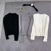 Wook wełniany sweter 3D haftowane bluzy Designer okrąg