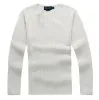2023 Yeni Moda Erkekler Kış Nakış Sweaters Uzun Kollu Örme Sweatercoat İthal Glişli Erkekler Polos Kazak Plus Boyut S-2XL