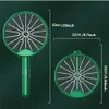 3000V Electric Mosquito Racket Mosquito Killer Lamp USB Rechargeable Foldable Mosquito Swatter Fly Swatter Repellent Lamp