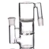 5 inch Ongeveer inch Mini Helder Paars Groen Blauw 45 graden 90 graden 14 mm Mini Band Glas As Cather Glazen Bong's Accessoires