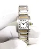 Женские часы Real Po с оригинальной коробкой, женские часы 20 5 мм W51007, сталь, желтое золото 18 карат, кварцевые женские женские браслеты, наручные часы281p