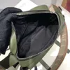 Herrkroppsväska avancerad designer läder handväska lowwe 1: 1 en-axel mode casual allt-i-ett broderat vävt bälte justerbar messenger väska