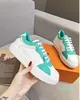 Top Qualité Casual Chaussures Time Out Impression Courir Formateurs Femme Gym Baskets Femmes Voyage En Cuir Mode Lady Plat Designer Lettres Plat