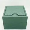 Montre de marque verte, boîte originale en papier, porte-cartes, coffrets cadeaux, sac à main 185mm 134mm 84mm 0 7KG pour 116610 116660 116710 258v