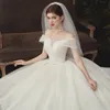 2023 Abiti da sposa sexy arabi con abiti da ballo Plus Size Sweetheart Abiti da sposa lucidi Bling Luxury Perline Paillettes Abiti da sposa Sweep Train Boho Applique Abiti da sposa