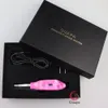 Tattoo Guns Kits est Ombre Permanent Makeup Machine Guapa Marble Pen Wireless PMU med 4 nivåer Speed ​​LED -skärm Display 230907