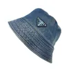 Cappelli Berretti Lettera Cappello da pescatore da cowboy lavato Cappello da sole per esterno da donna Cappello a triangolo invertito Logo Cappello da baseball stile casual Cappello di design di lusso