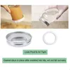 Storage Bottles 10PCS Silicone Replacement Gasket Airtight Rubber Seals Rings Leak-Proof Canning For Glass Clip Top Jars Container