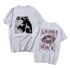 T-shirts pour hommes Tv Girl Lovers Rock Song Graphic T-shirt Sortie française Album Affiche Merch Tshirt Hommes Femmes Harajuku Surdimensionné Manches courtes 230907