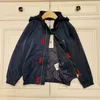 manteau pour fille garçon designer enfants vêtements d'automne design coupe-vent enfant veste à capuche taille 120-160 cm logo brodé bébé vêtements d'extérieur Sep01