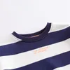 Bluza bluzy Marc Janie Boys Spring Fashion Striped Drop ramię jesna bluza dla niemowląt 220081 230907